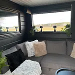 Worlds Only Luxury Glass Igloo Sauna Houseboat *