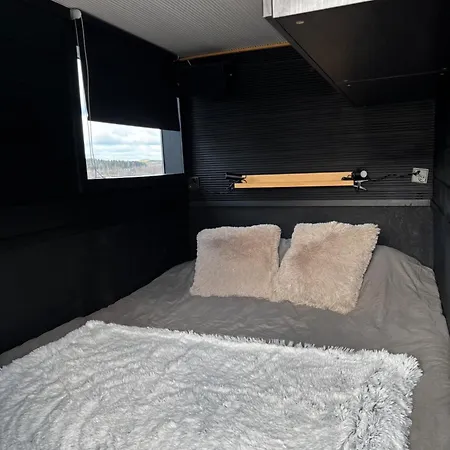 Worlds Only Luxury Glass Igloo Sauna Houseboat Jyväskylä